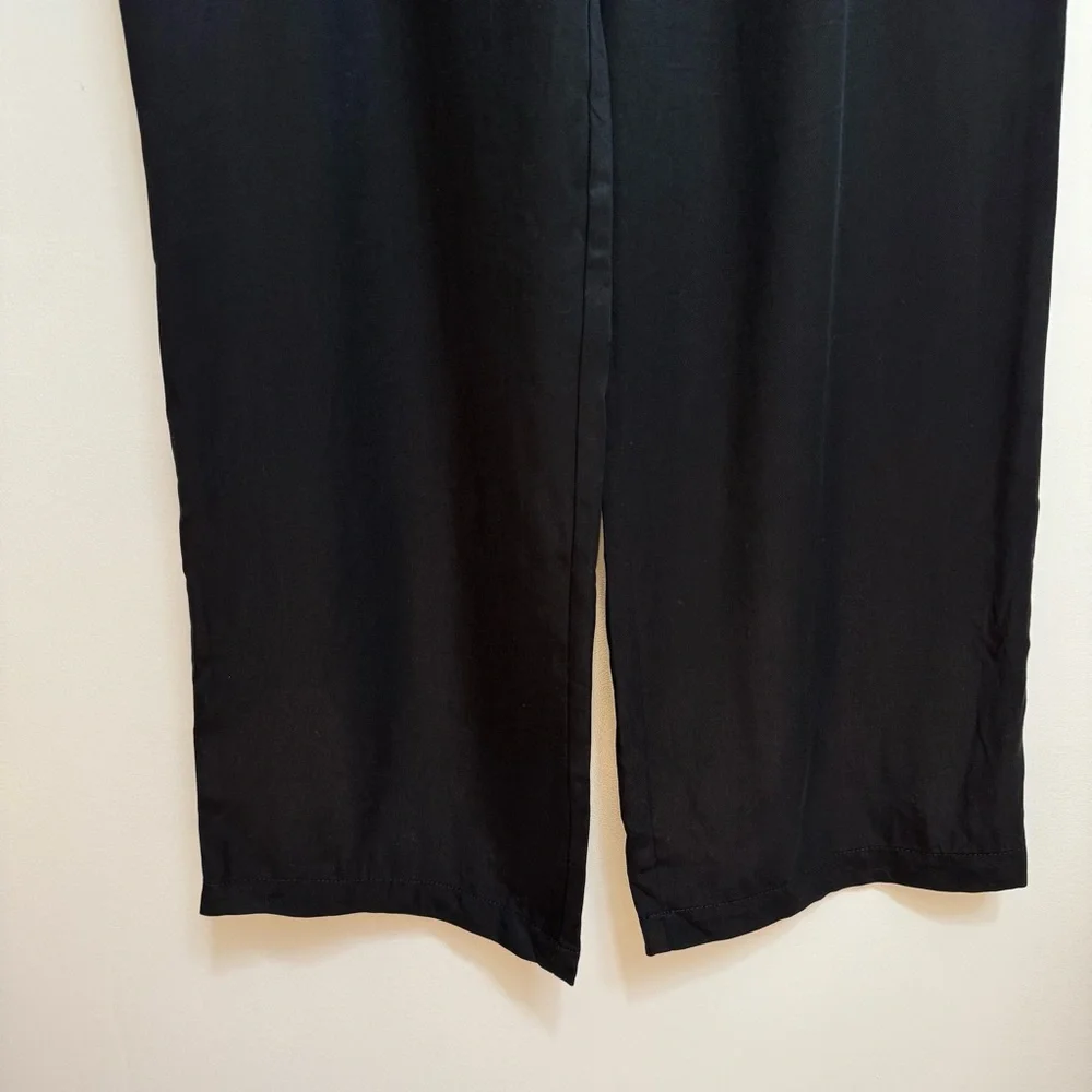 Loft Lyocell Emory Wide Leg Trouser Pants Size 10 NWT - Picture 6 of 14